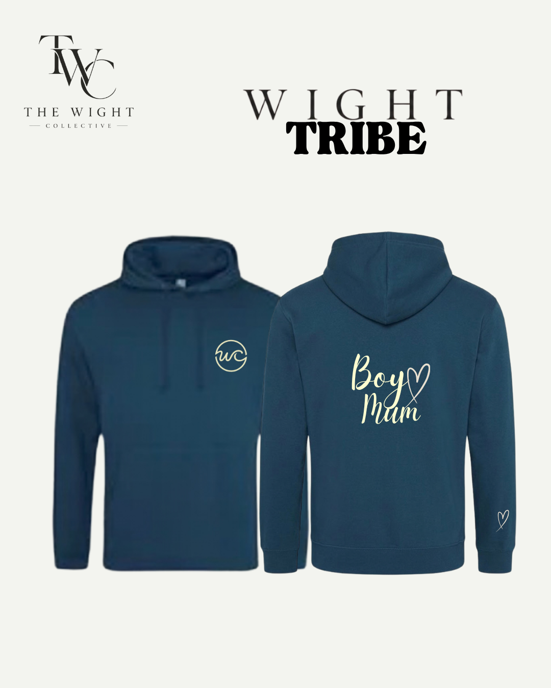 Boy Mum – Adult Hoodie – WightTribe